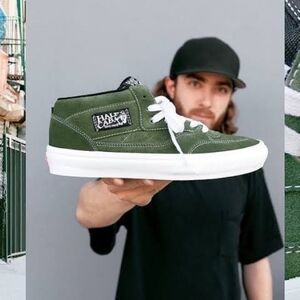 Men's Vans Skate '92 x Dick Rizzo Half Cab Skateboard 'Chive'